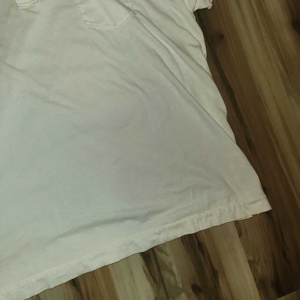 Cremieux White Collar Men's Tshirt - Picture 7 of 9